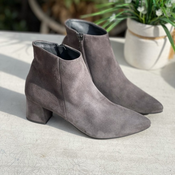 PAUL GREEN🍂🍁Bridget Suede Iron Grey Bootie size 7.5 - Picture 4 of 12